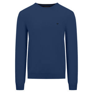 Fynch Hatton O Neck Merino Cashmere Jumper